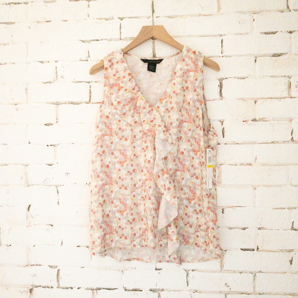 Calvin Klein Ruffled Blouse